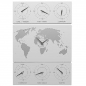 Zegar ścienny V-Cosmo CalleaDesign biały 12-008-1