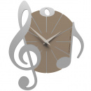 Zegar ścienny Vivaldi CalleaDesign aluminium 51-10-1-2