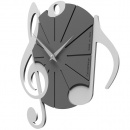 Zegar ścienny Vivaldi CalleaDesign czarny 51-10-1-5