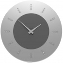 Zegar ścienny Vivyan Swarovski CalleaDesign aluminium 10-210-2