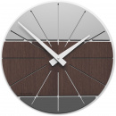 Zegar ścienny Wenge 35 cm Benja-Cub CalleaDesign 10-029-89