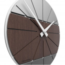 Zegar ścienny Wenge 35 cm Benja-Cub CalleaDesign 10-029-89