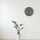 Zegar ścienny Wood Wood Nextime 53 cm, biały 3095 WI