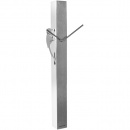 Zegar ścienny Woodpecker Tube Karlsson aluminium KA5418CH