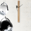 Zegar ścienny Woodpecker Tube Karlsson KA5418WD