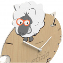 Zegar ścienny z grawerem dowolnego imienia Owca CalleaDesign 57-10-4