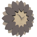 Zegar ścienny z wahadłem Flip CalleaDesign czekoladowy 11-009-69