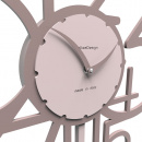 Zegar ścienny z wahadłem Joseph CalleaDesign terakota 11-002-24