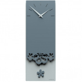 Zegar ścienny z wahadłem Merletto CalleaDesign niebieski 56-11-1-44