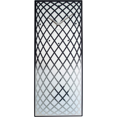 Zegar ścienny z wahadłem Pendula Nextime srebrny 3216 ZI