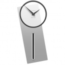 Zegar ścienny z wahadłem Sherlock CalleaDesign aluminium 11-005-2