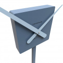 Zegar ścienny z wahadłem Square CalleaDesign terakota 11-008-24