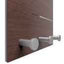 Zegar ścienny z wieszakami Oscar CalleaDesign aluminium 10-130-2