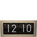 Zegar stołowy Big Flip Nextime srebrny 5198 ZI