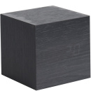 Zegar stołowy, budzik mini Cube LED Karlsson czarny KA5655BK