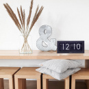 Zegar stołowy klapkowy Big Flip Nextime czarny 5198 ZW