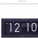 Zegar stołowy klapkowy Big Flip Nextime czarny 5198 ZW