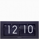 Zegar stołowy klapkowy Big Flip Nextime czarny 5198 ZW