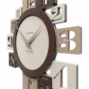 Zegar z dużymi cyframi Onyx CalleaDesign 10-132-11