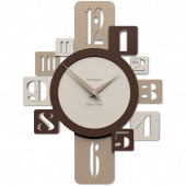 Zegar z dużymi cyframi Onyx CalleaDesign 10-132-11