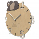 Zegar z grawerem imienia dziecka Niedźwiedź CalleaDesign 57-10-15