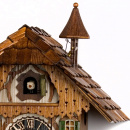 Zegar z kukułką domek w lesie z regionu Schwarzwald Hones 30 cm HS-1294