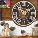 Zegar z kukułką i drwalem - bawarska chata górska Hones 30 cm HS-149