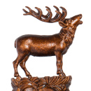 Zegar z kukułką jeleń na rykowisku, nakręcany co 8 dni Hones Schwarzwald 45 cm HS-8248/4