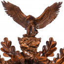 Zegar z kukułką ręcznie wykonany Hones 52 cm HS-867-4NU