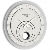 Zegar z wahadłem szklany Momentum 45 cm Incantesimo design 139 M