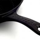 Żeliwna patelnia grillowa emaliowana Chasseur 25cm czarna 3160-01