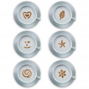 Zestaw do dekoracji i tworzenia wzorów na kawie cappuccino Aerolatte Artist CI-100761