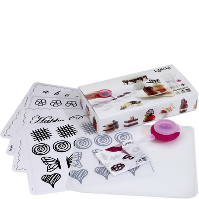 Zestaw do dekoracji z czekolady Decomat Lekue 3000007SURM017