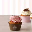 Zestaw do minibabeczek CUPCAKE ROSE Birkmann off441 002