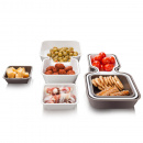 Zestaw do przekąsek Serve Stack Tomorrow's Kitchen biało-brązowe TK-2850360