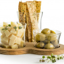 Zestaw do serwowania przekąsek i dipów Sagaform Oak SF-5017183