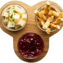 Zestaw do serwowania przekąsek i dipów Sagaform Oak SF-5017183