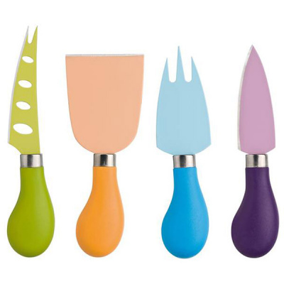 Zestaw kolorowych sztućców do sera Zassenhaus ZS-071139