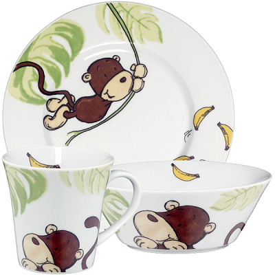 Zestaw naczyń dla dzieci SINO Auerhahn 3 części 72000142