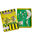 Zestaw naczyń i sztućców dla dzieci Janosch Auerhahn 7 części 06040138