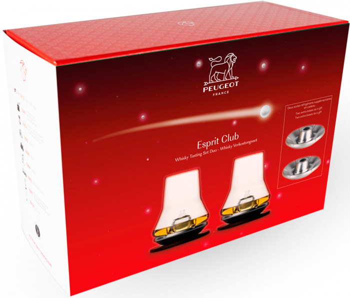 Zestaw prezentowy do degustacji whisky Esprit Club Peugeot