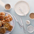 Zestaw stalowych sztućców Robert Welch Radford 24 sztuki RADBR1099V/24