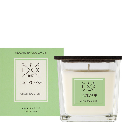 Zielona herbata i limonka świeca zapachowa 8x8 Lacrosse ZVV045TVLC
