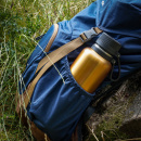 Złota butelka izolowana, stalowa, 1 Litr Outdoor Lurch LU-00240976