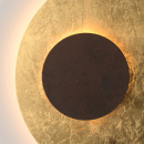 Złota lampa sufitowa RegenBogen Industrial 452014001