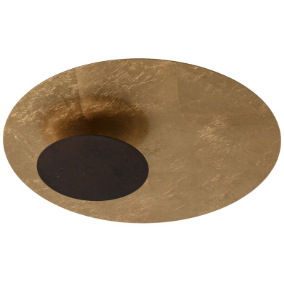 Złota lampa sufitowa RegenBogen Industrial 452014001