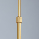 Złoto-srebrny żyrandol w stylu LOFT 6-żarówek MW-LIGHT 699010906