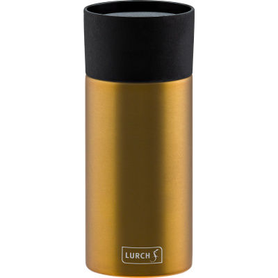 Złoty kubek termiczny, stalowy, 0,3 Litra Coffee-To-Go Lurch LU-00240982