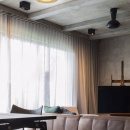 Złoty plafon Merle Candellux 98-66190