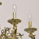 Złoty żyrandol w stylu klasycznym na 6 żarówek MW-LIGHT Classic 371014406